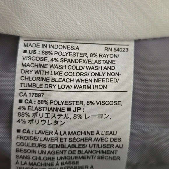 Banana Republic Gray Ryan Curvy Fit Trousers – Classic Closet Staple, Size 8 - Picture 4 of 7